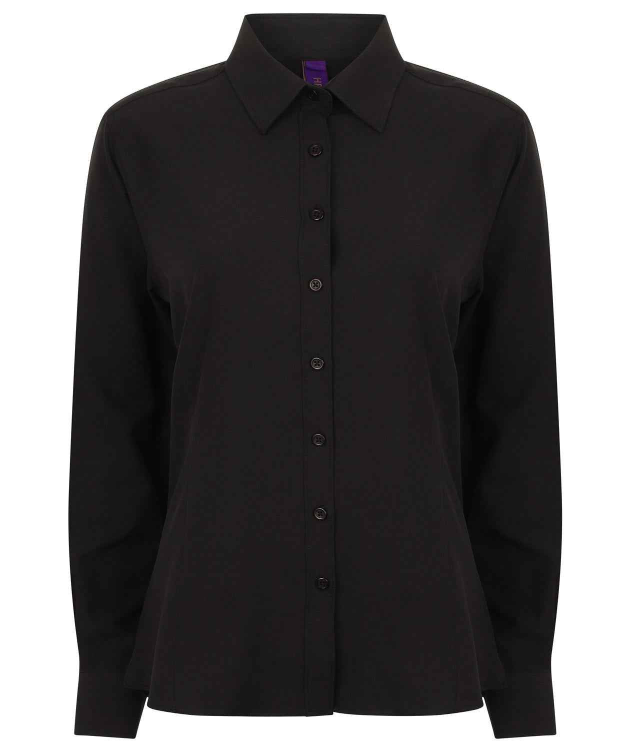 Henbury Ladies L/S Wicking Shirt