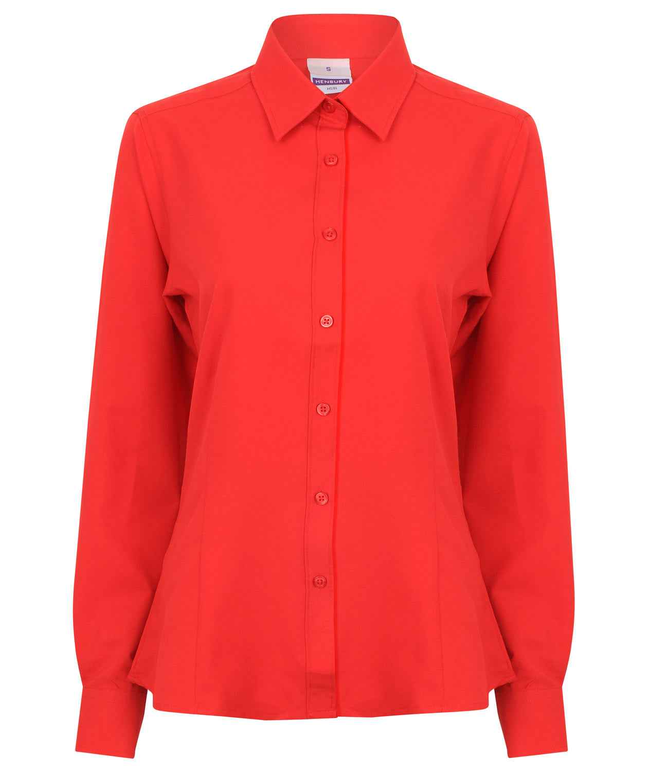 Henbury Ladies L/S Wicking Shirt