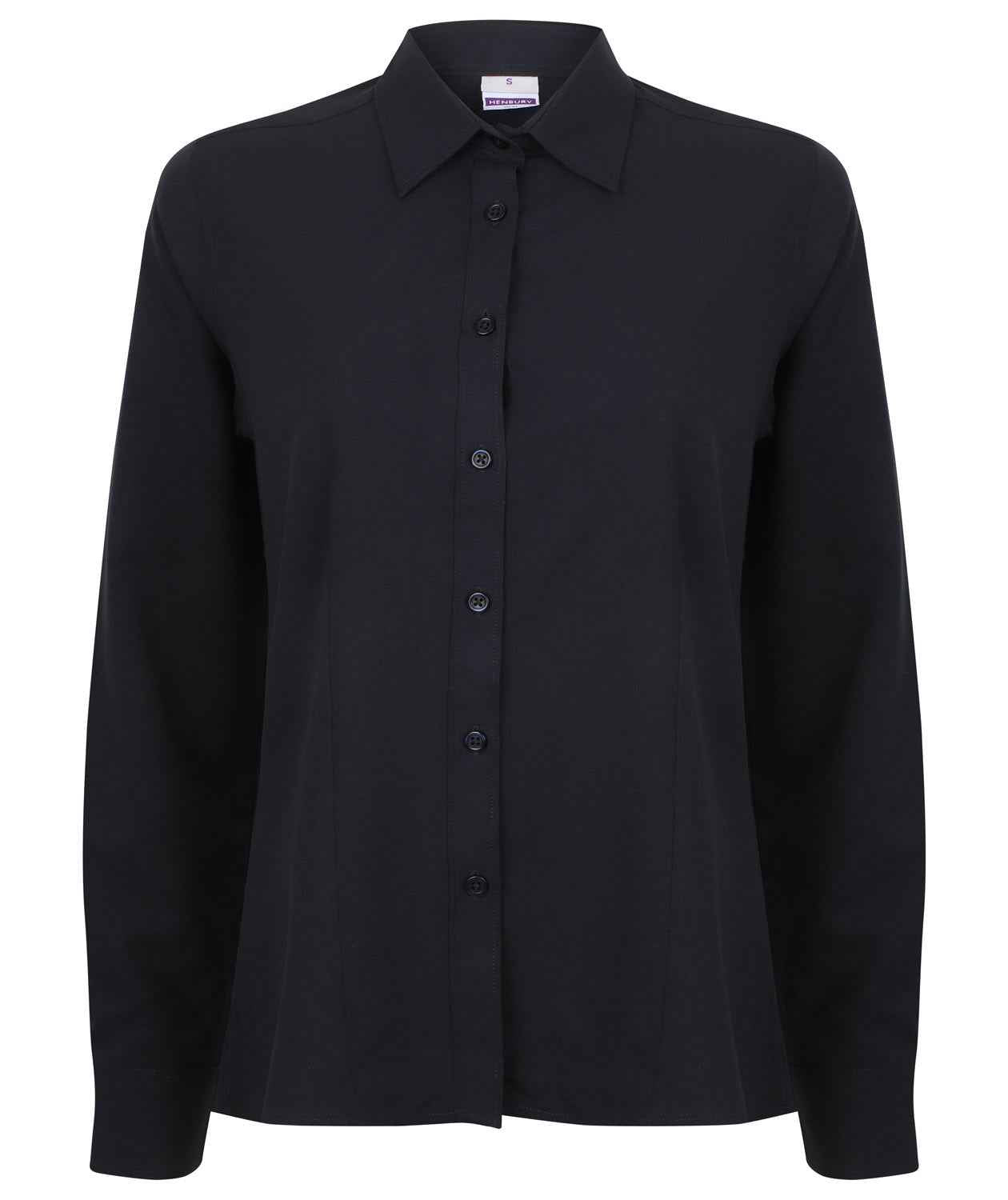 Henbury Ladies L/S Wicking Shirt