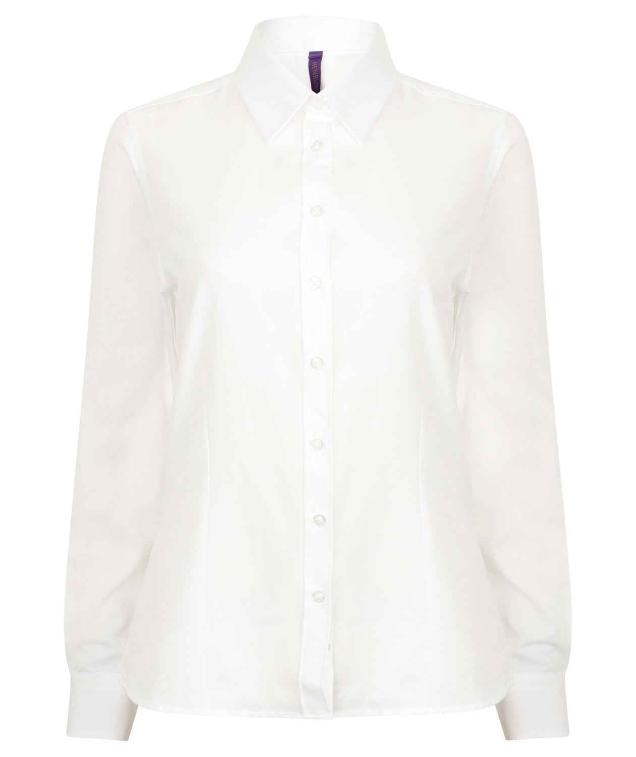 Henbury Ladies L/S Wicking Shirt