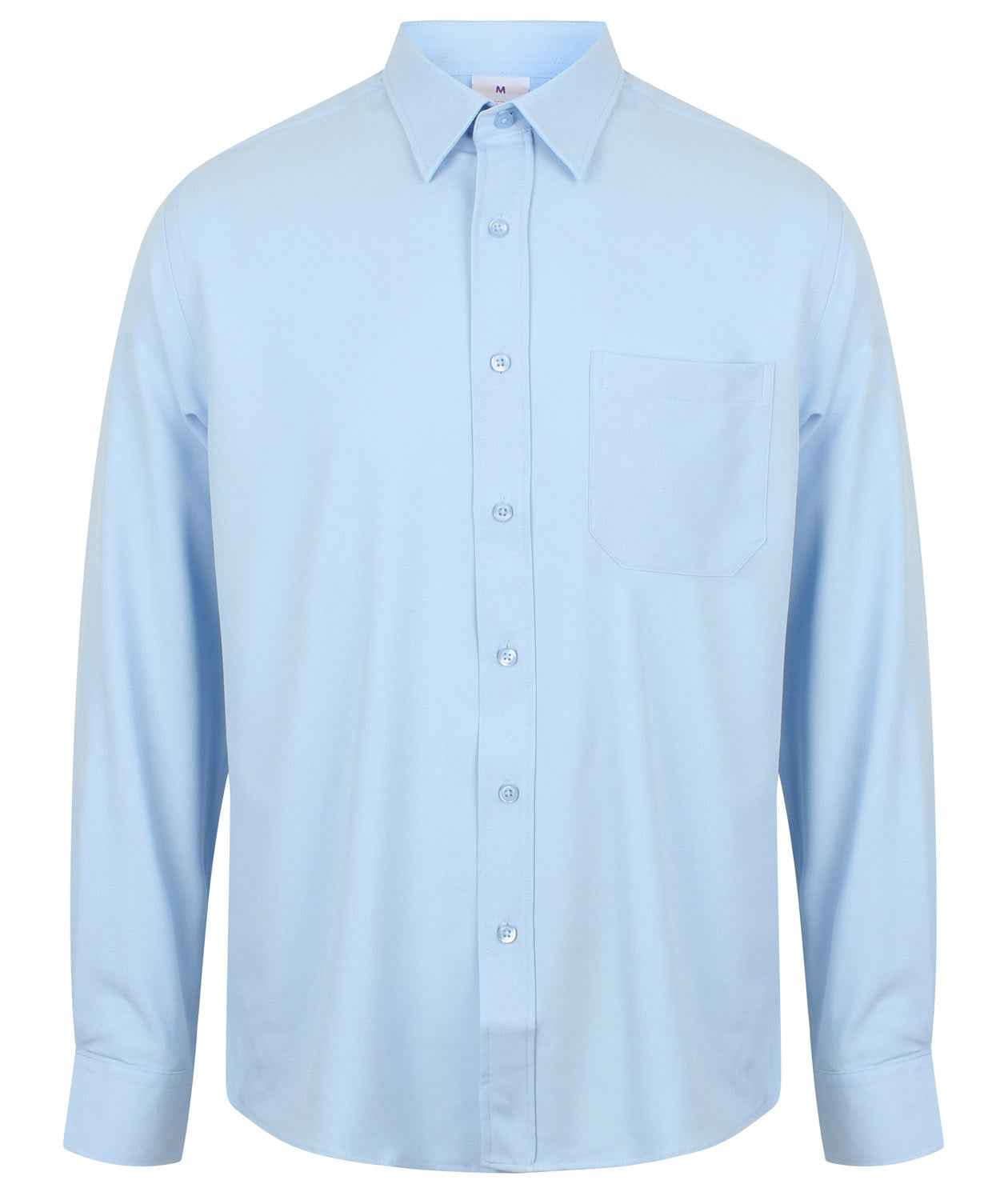 Henbury Mens L/S Wicking Shirt