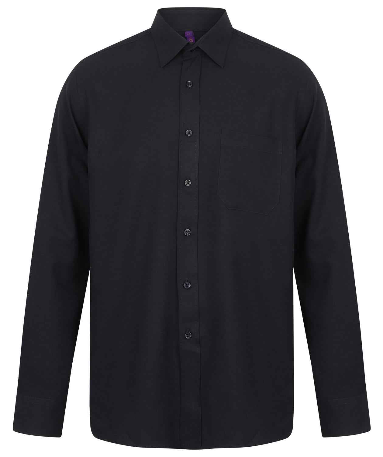 Henbury Mens L/S Wicking Shirt