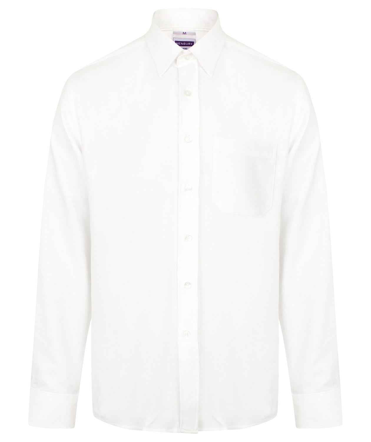 Henbury Mens L/S Wicking Shirt