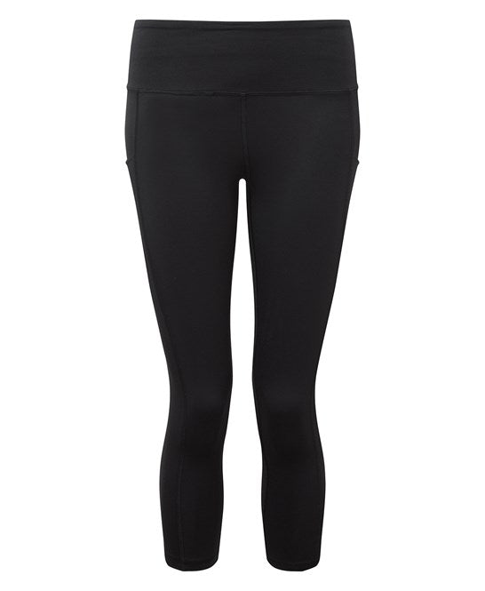 TriDri Ladies Recycled Performance 3/4 Length Leggings.