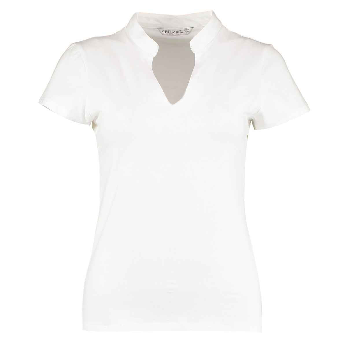Kustom Kit Mandarin Collar Top