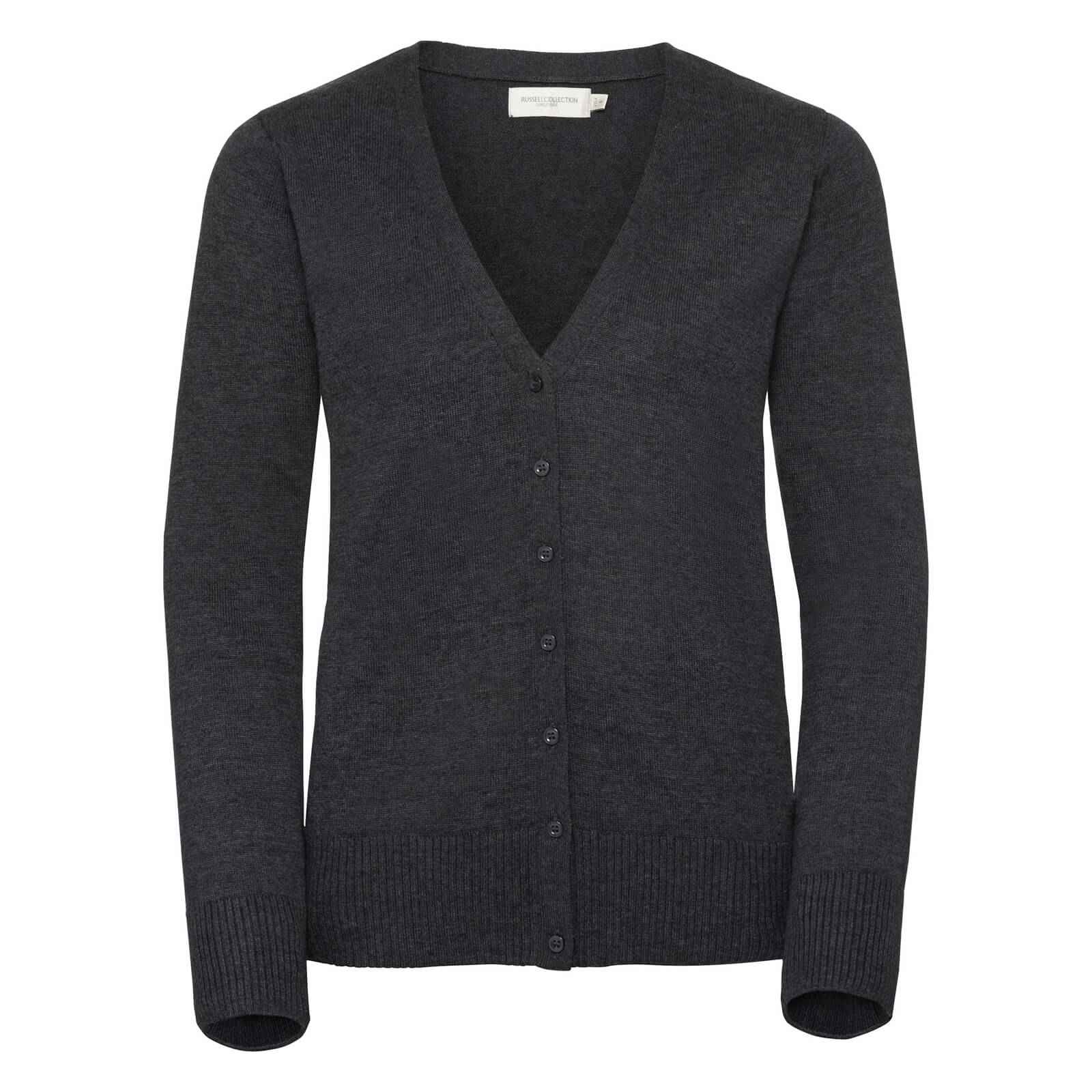 Russell Ladies V-Neck Knitted Cardigan