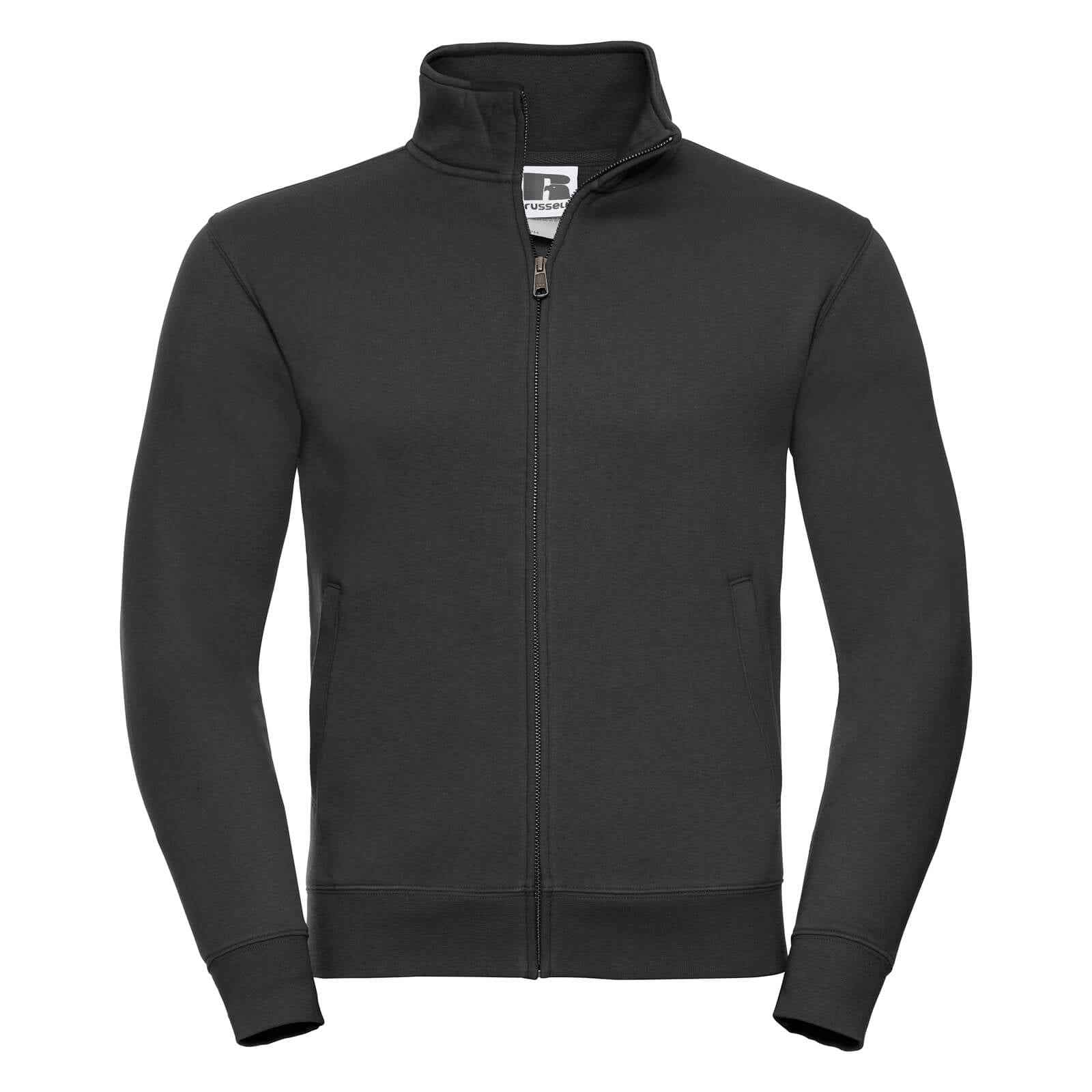 Russell Mens Authentic Full Zip Sweat Jumper