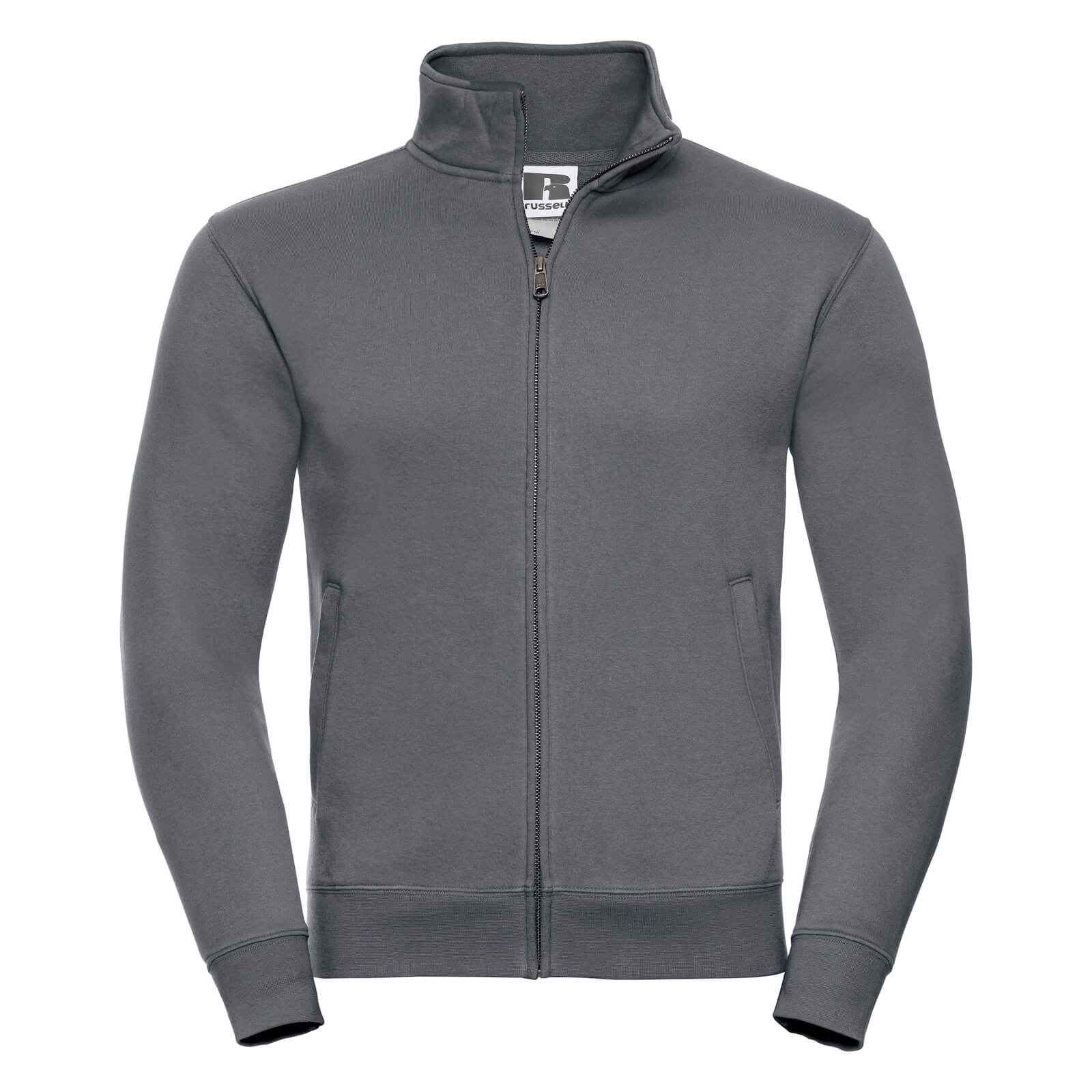 Russell Mens Authentic Full Zip Sweat Jumper