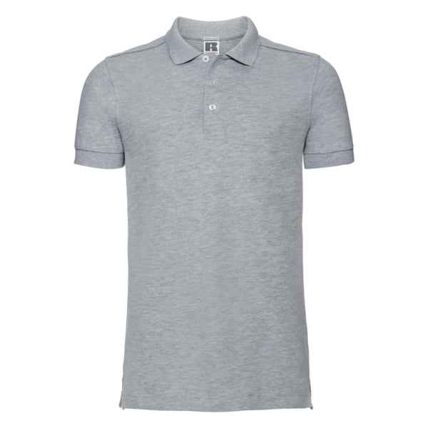 Russell Mens Fitted Stretch Polo