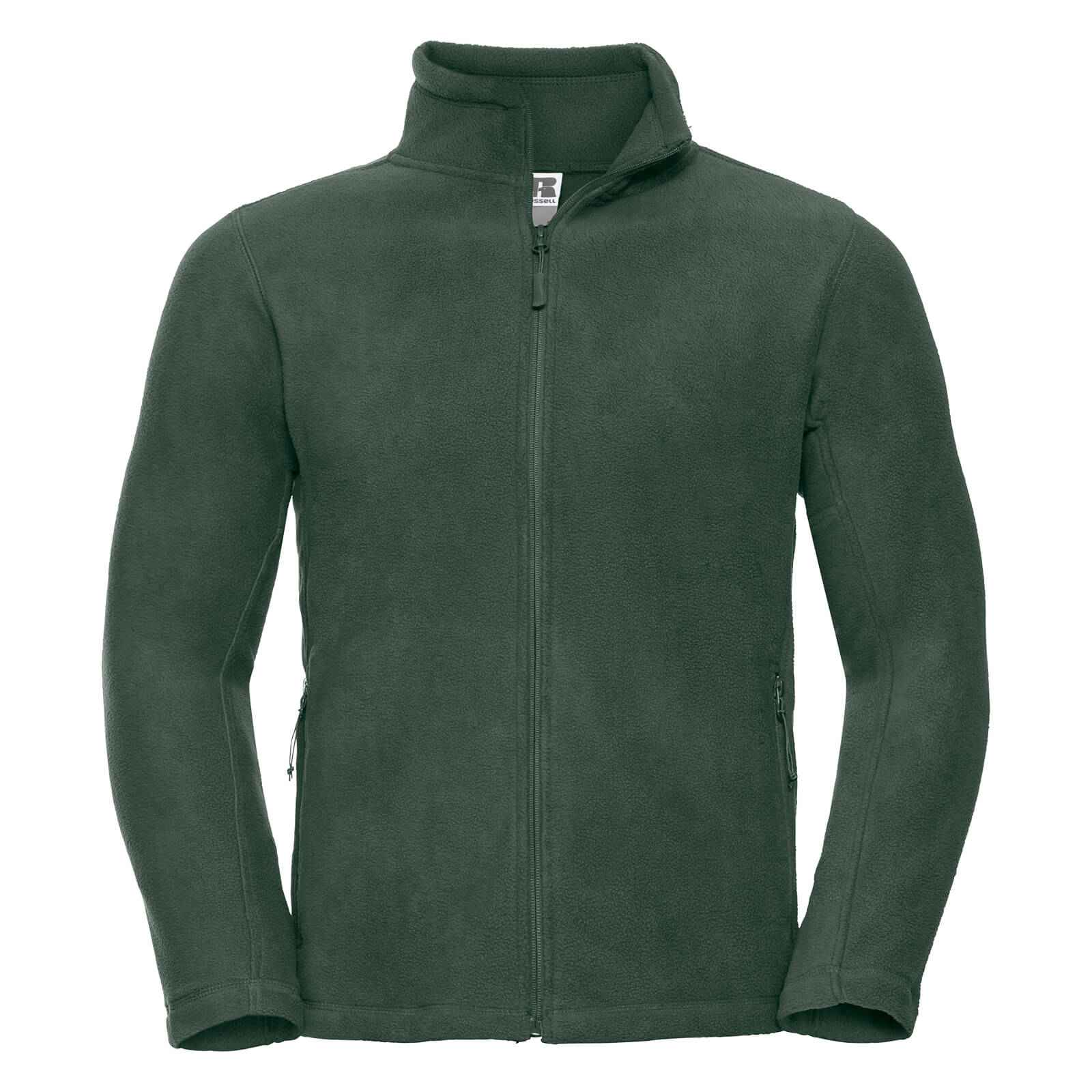 Russell Mens Full Zip Outdoor Fleece