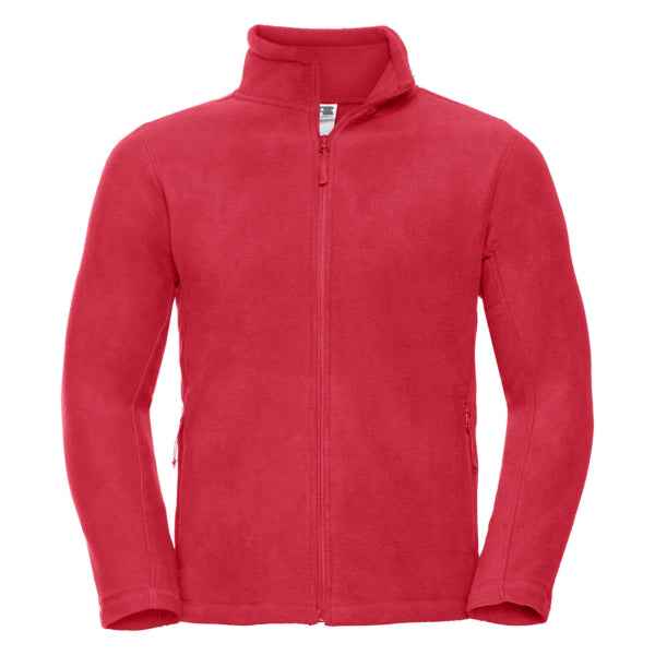 Russell Mens Full Zip Outdoor Fleece