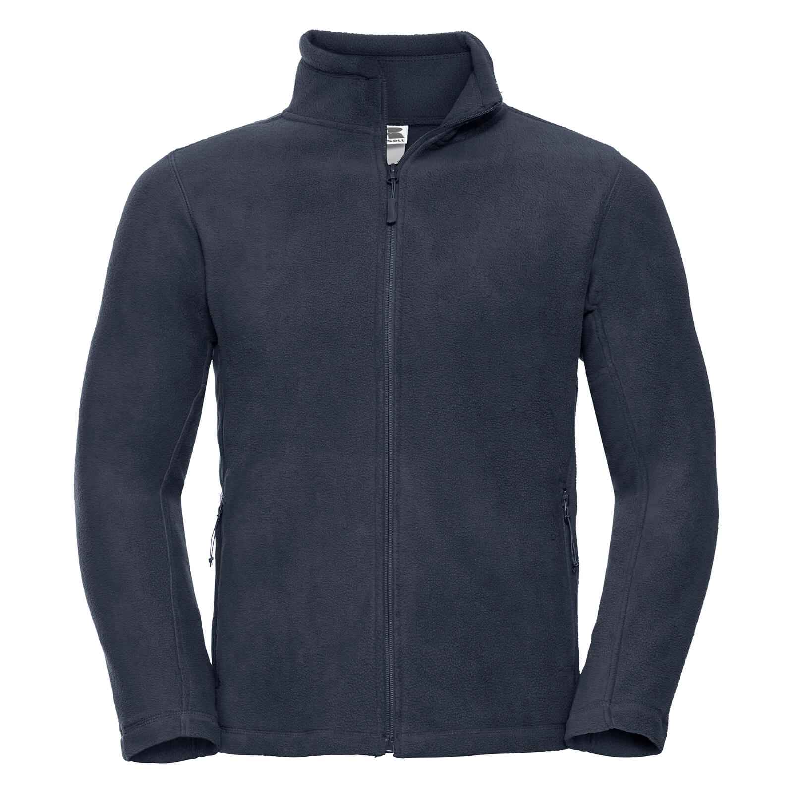 Russell Mens Full Zip Outdoor Fleece