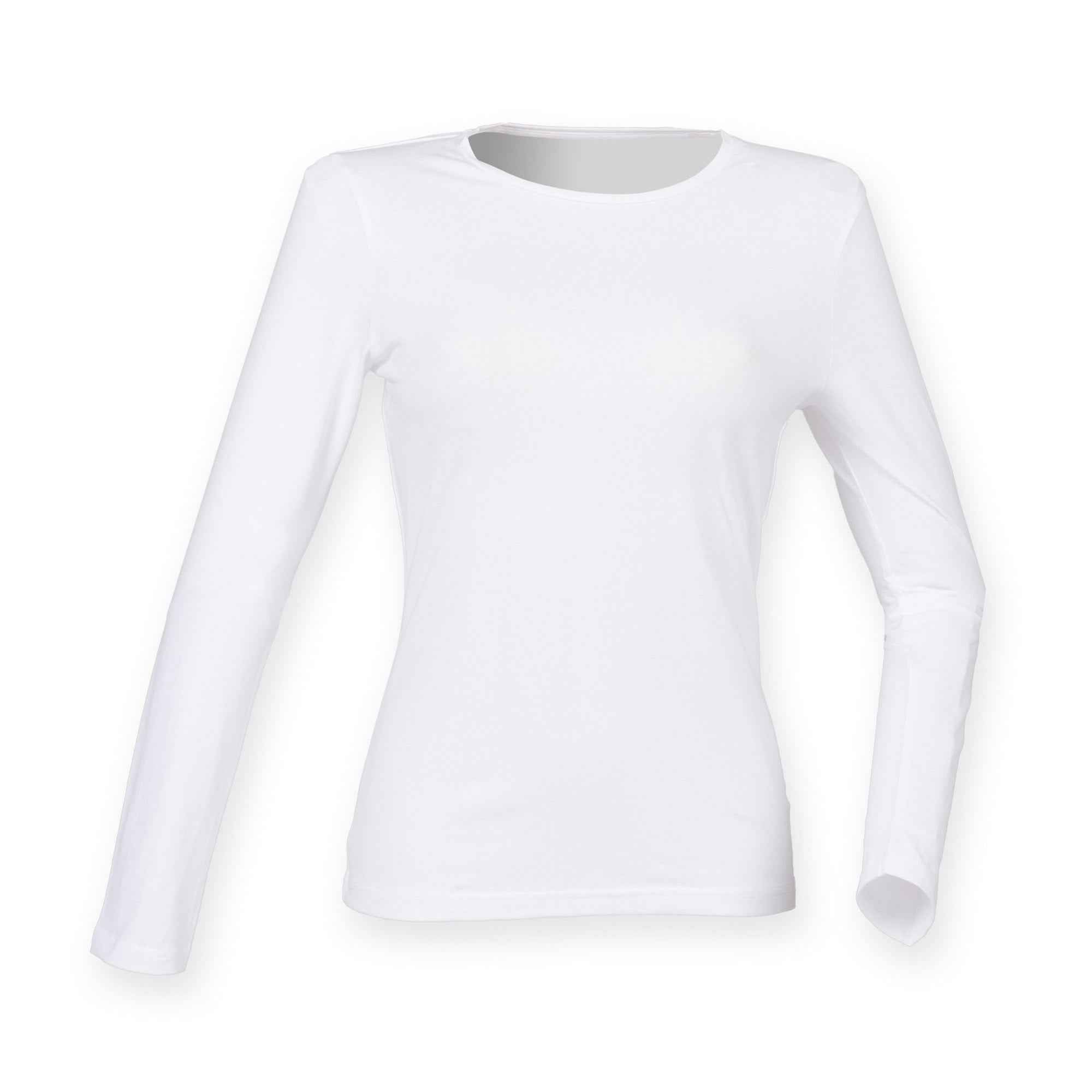 Skinnifit Ladies L/S Feel Good Stretch T-Shirt