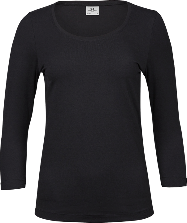 Tee Jays Ladies 3/4 Sleeve Stretch T-Shirt