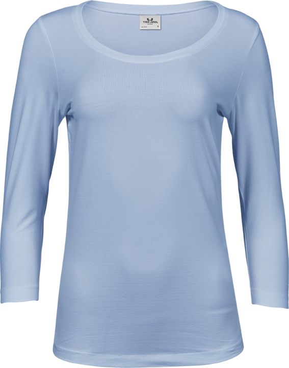 Tee Jays Ladies 3/4 Sleeve Stretch T-Shirt