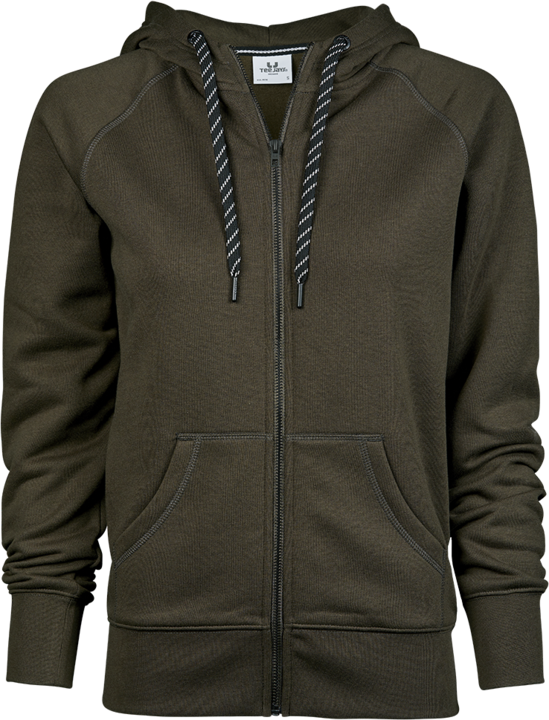 Tee Jays Ladies Full Zip Hoodie