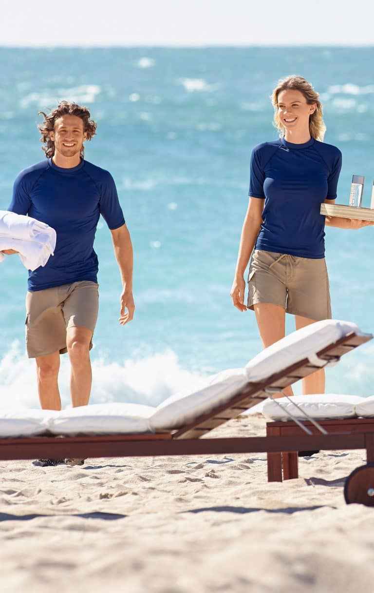 Wet Effect Unisex S/S Rash Top