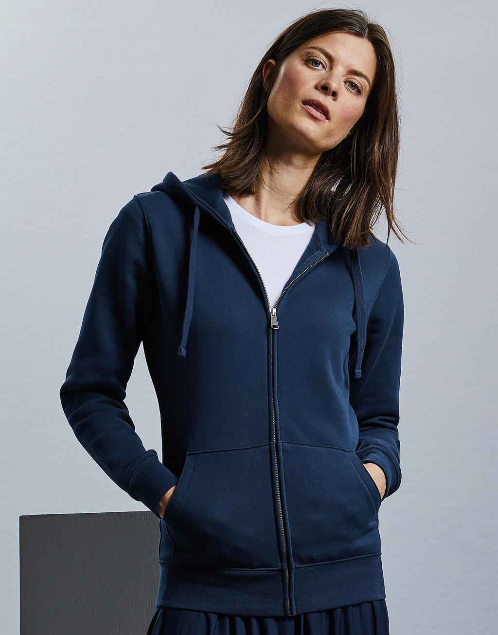 Russell Ladies Authentic Zipped Hoodie