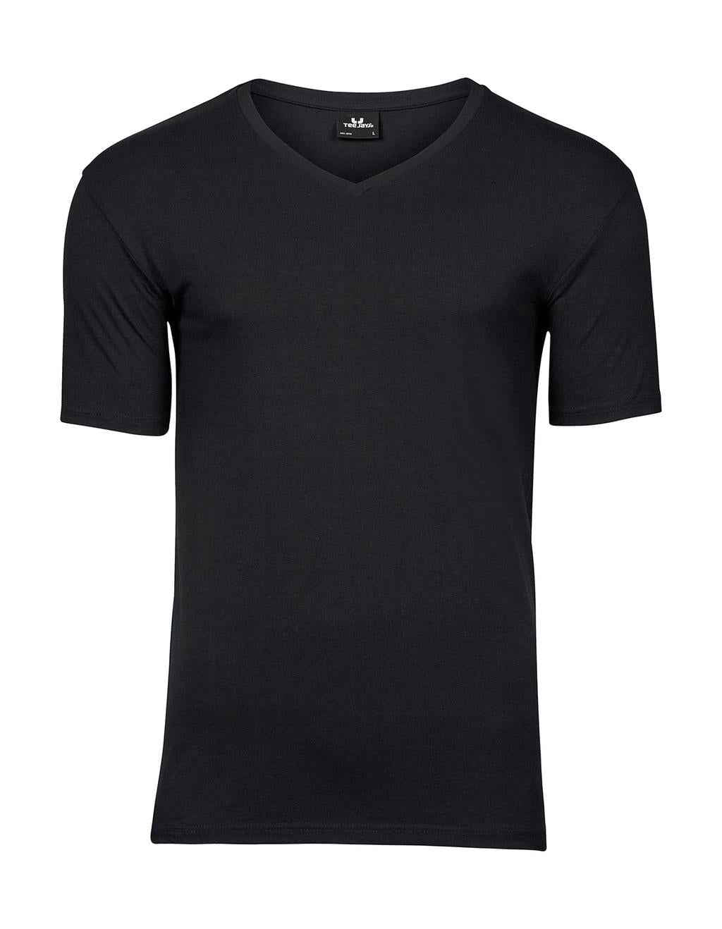 Tee Jays Mens Stretch V-Neck T-Shirt