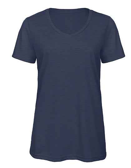 B&C Ladies Triblend V-Neck T-Shirt