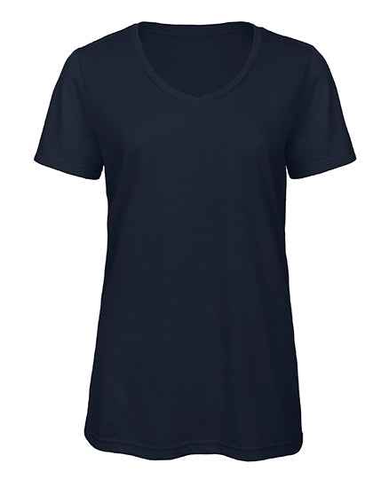 B&C Ladies Triblend V-Neck T-Shirt