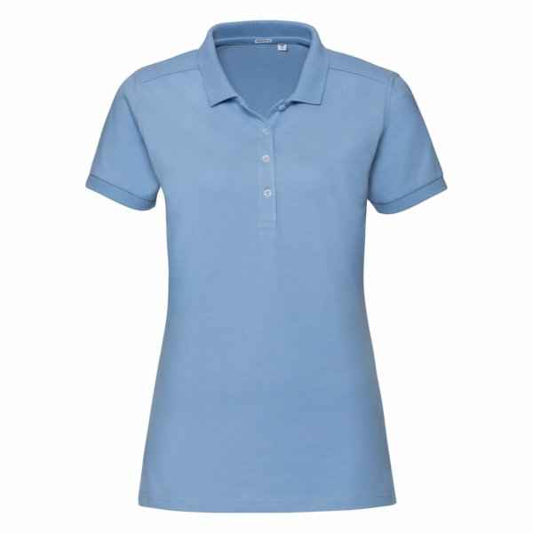 Russell Ladies Fitted Stretch Polo