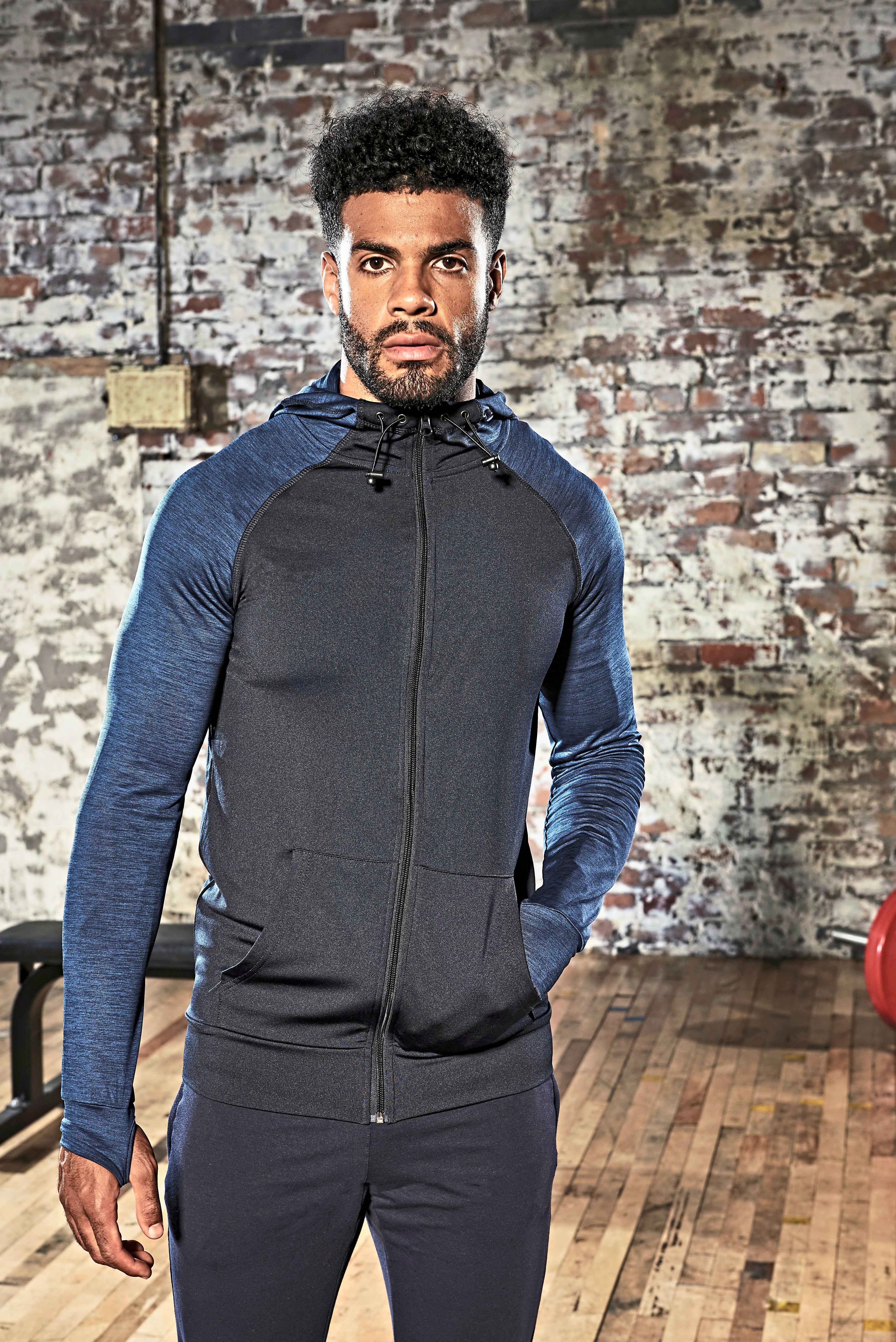 AWDis Mens Cool Contrast Hoodie