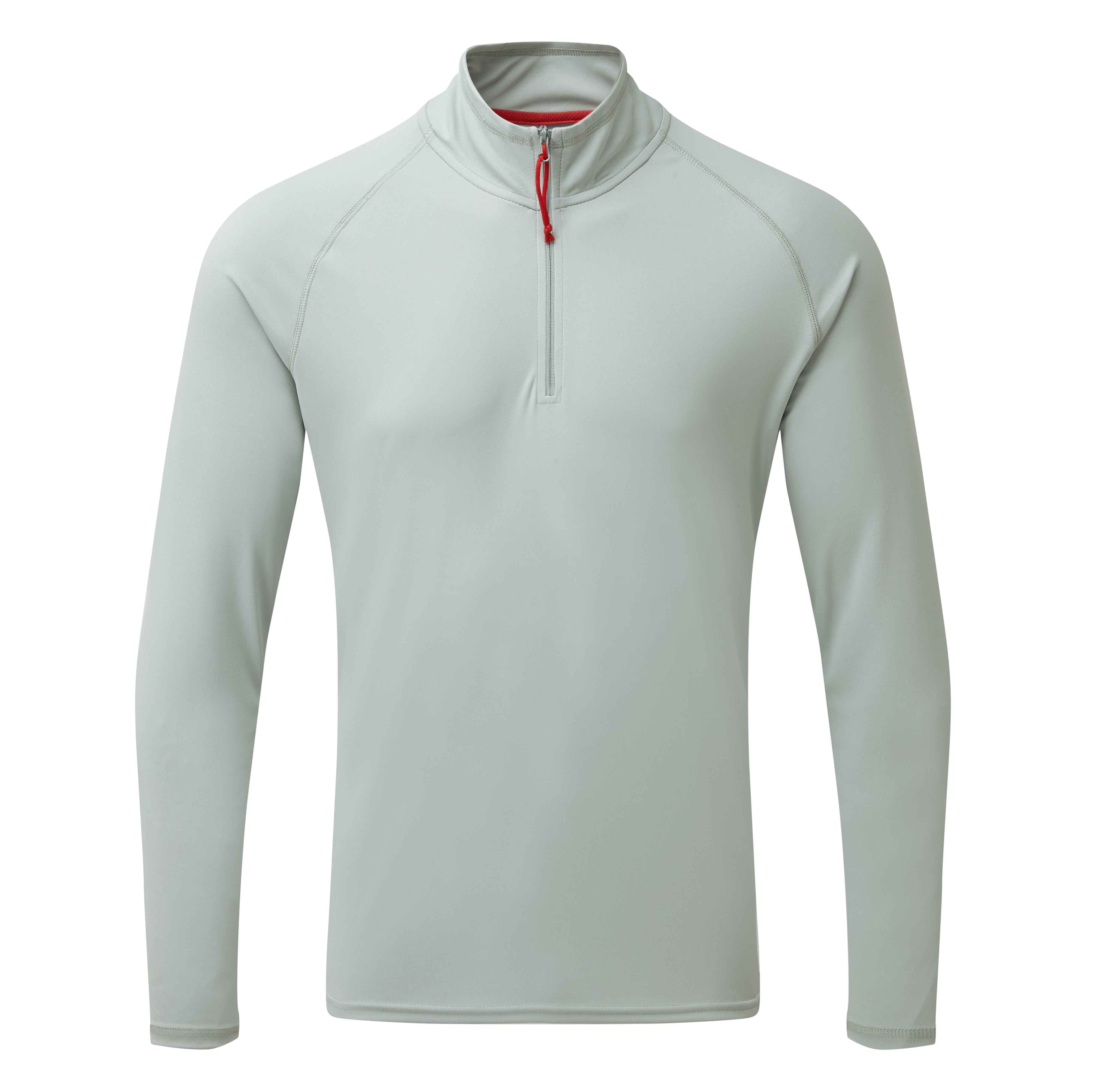 Gill Mens UV Tec Long Sleeve Zip Tee