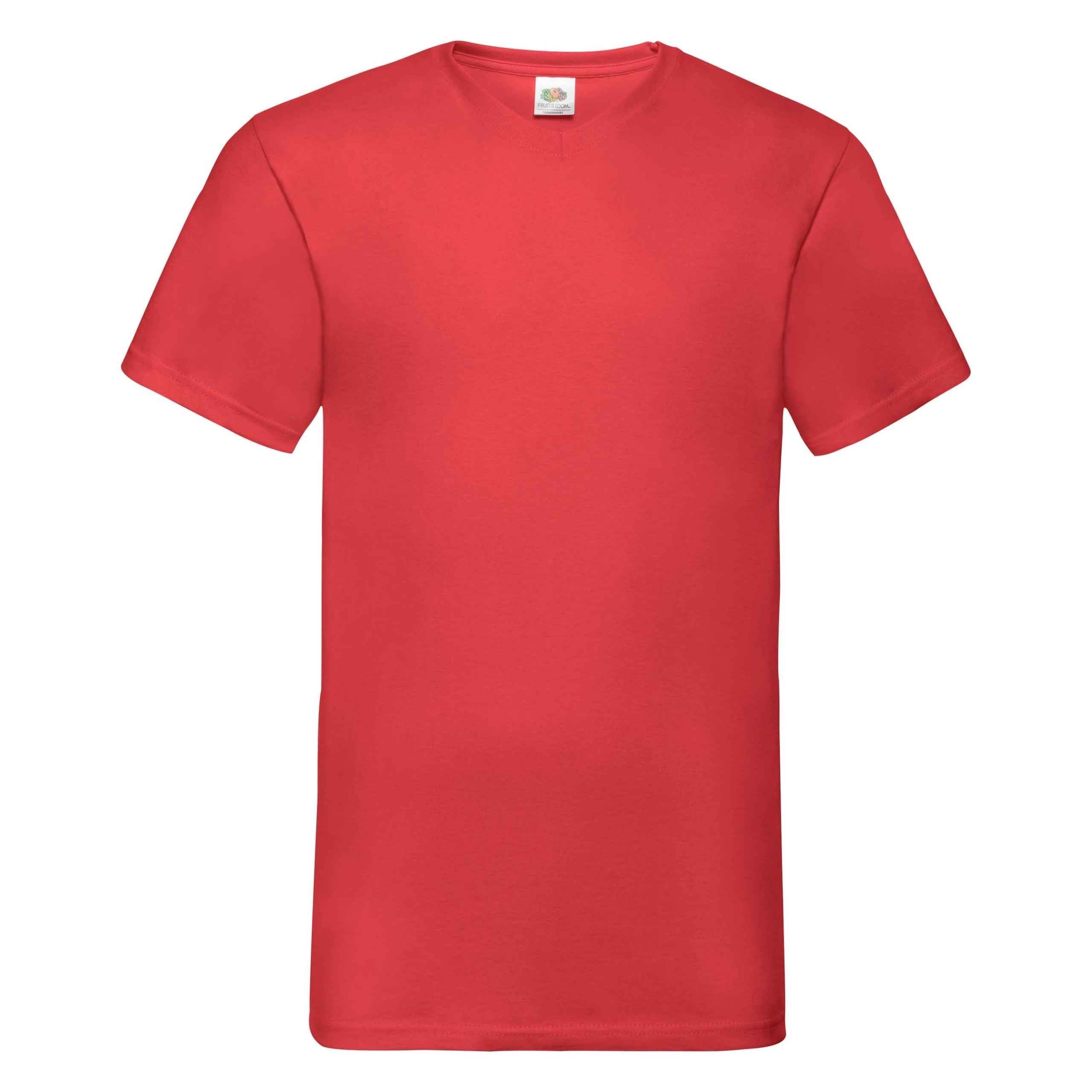 Fruit of the Loom Mens V-Neck Valueweight T-Shirt