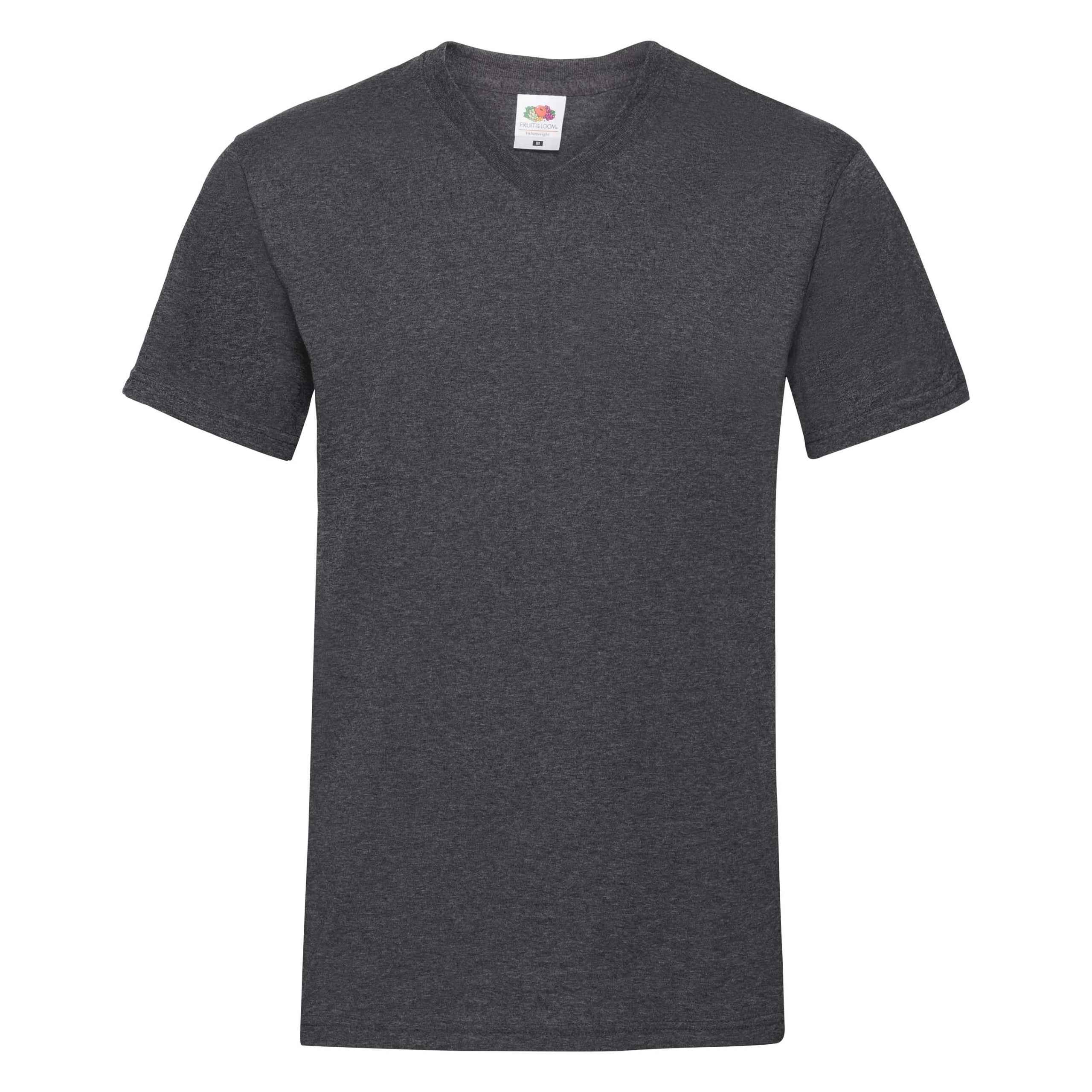 Fruit of the Loom Mens V-Neck Valueweight T-Shirt