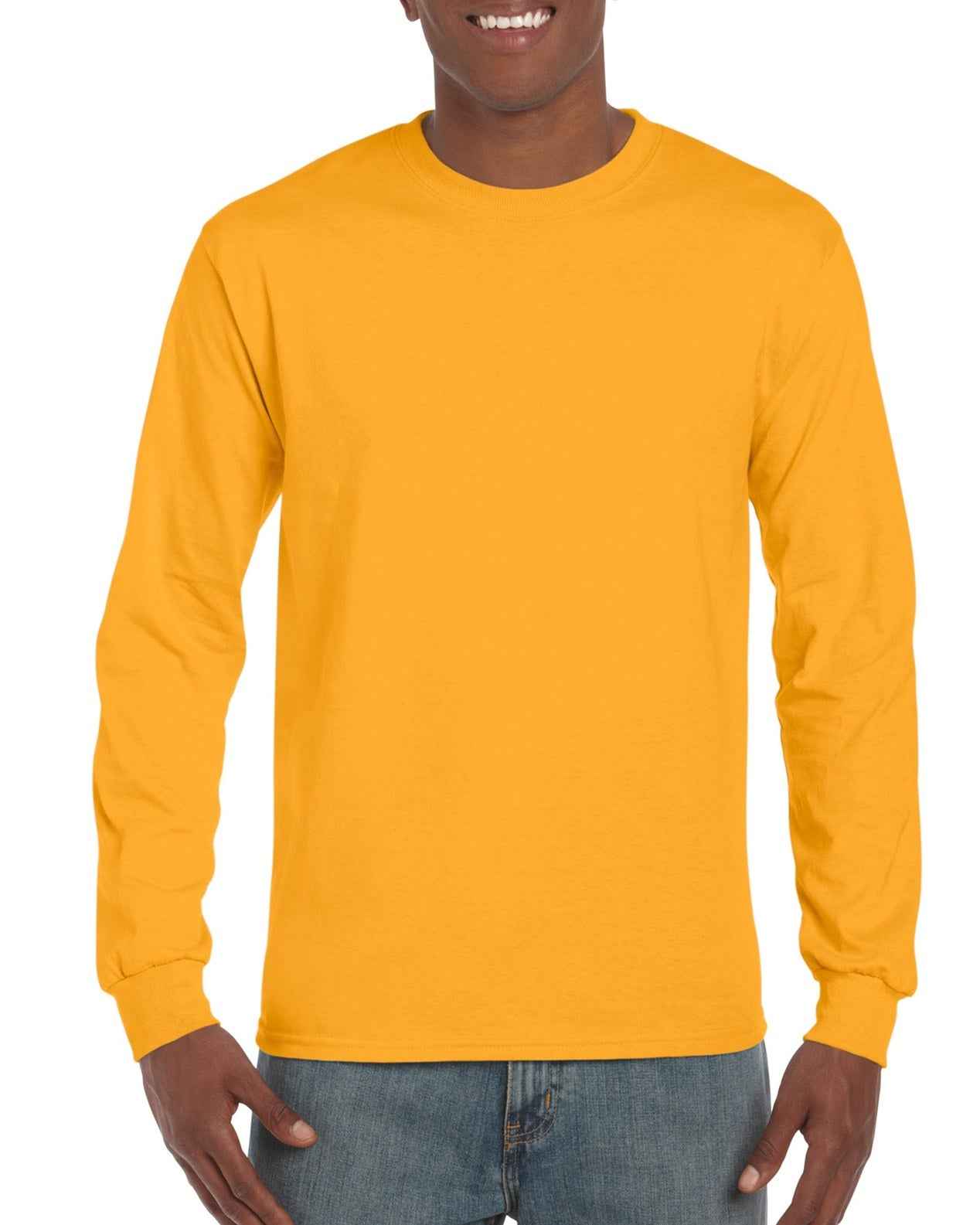 Gildan Mens L/S Ultra Cotton T-Shirt