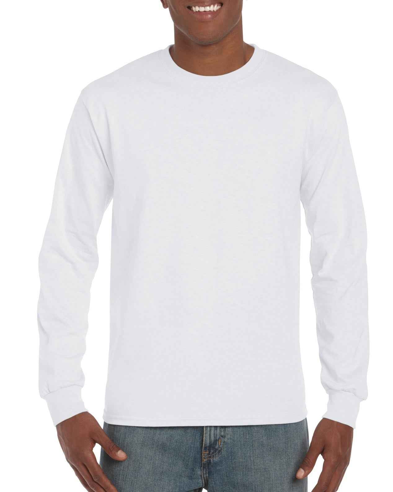Gildan Mens L/S Ultra Cotton T-Shirt