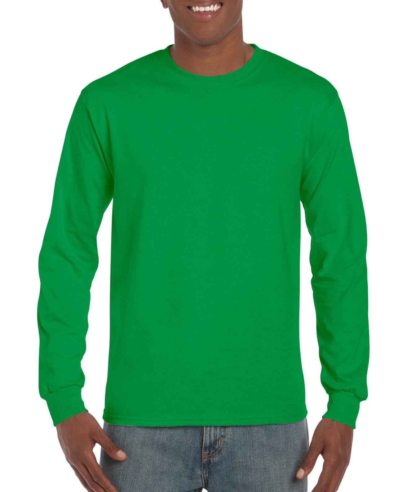 Gildan Mens L/S Ultra Cotton T-Shirt
