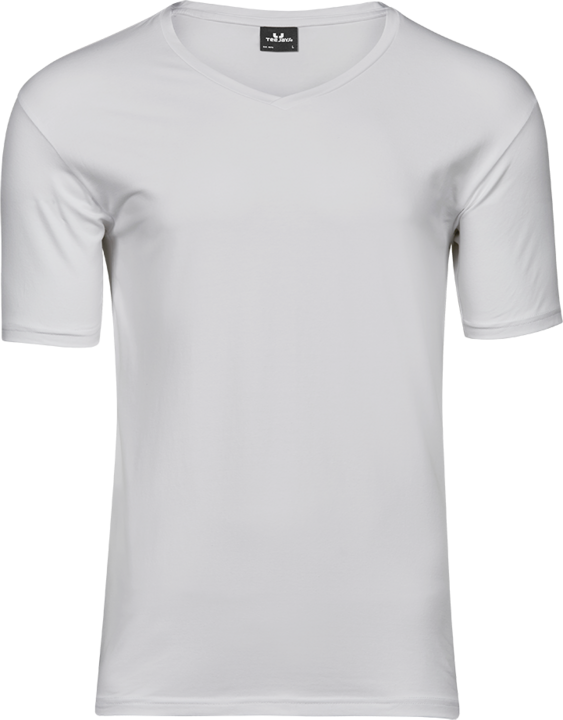 Tee Jays Mens Stretch V-Neck T-Shirt