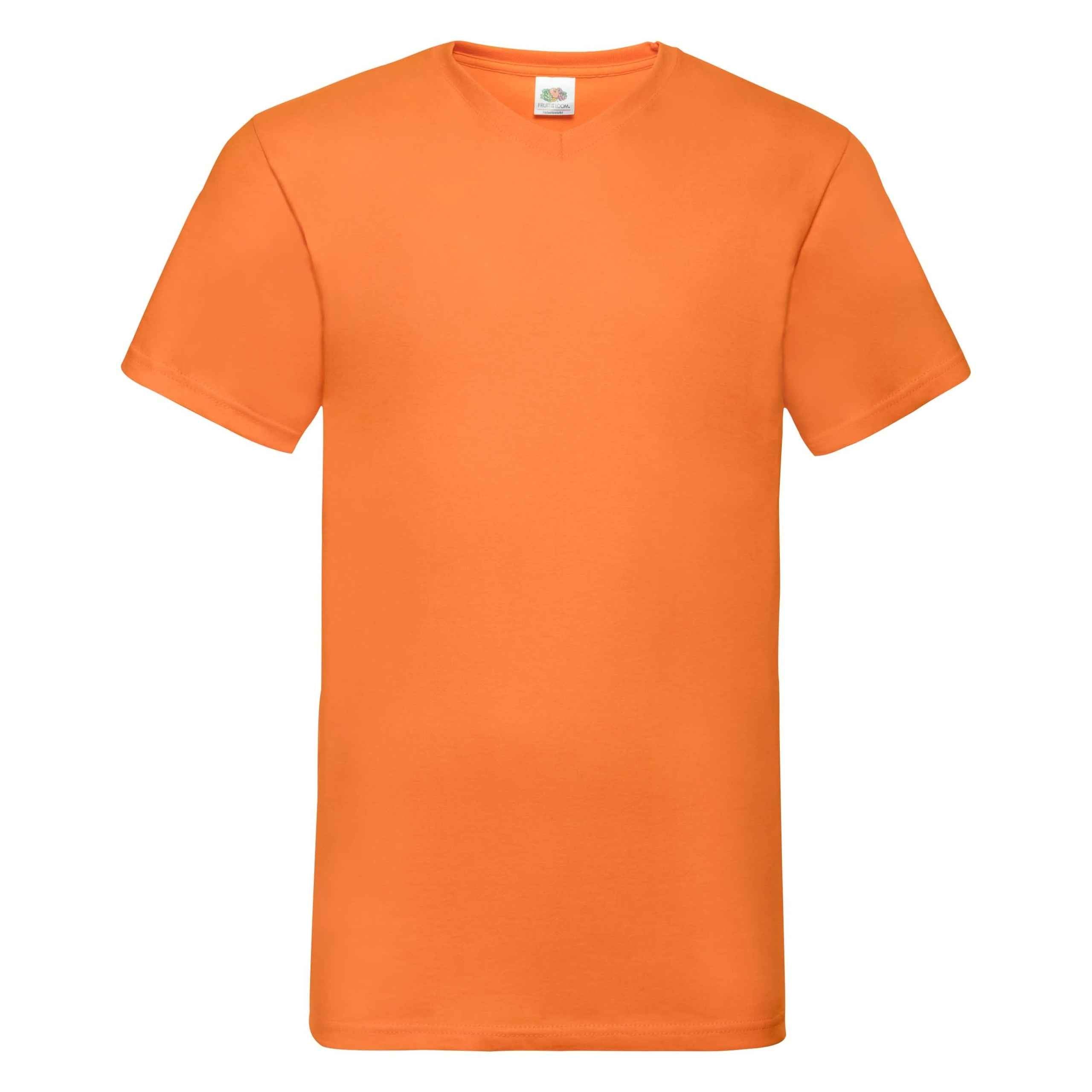 Fruit of the Loom Mens V-Neck Valueweight T-Shirt