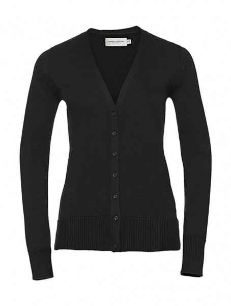Russell Ladies V-Neck Knitted Cardigan