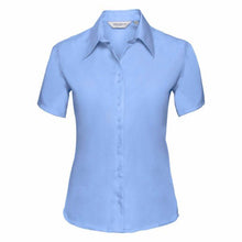 Load image into Gallery viewer, Russell Ladies S/S Ultimate Non-Iron Shirt
