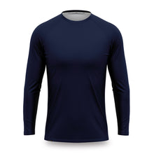 Load image into Gallery viewer, OceanR Wave Collection Mens L/S Rash Guard
