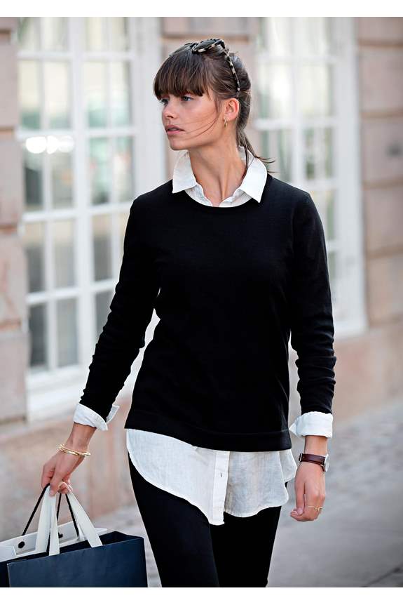 Nimbus Ladies Brighton Round Neck Jumper.