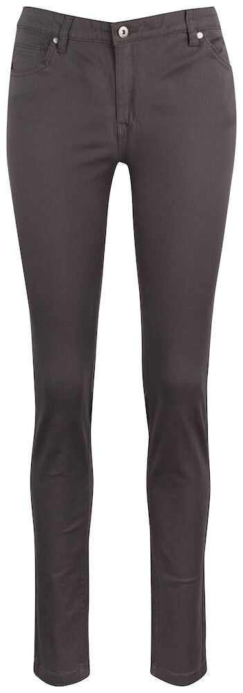 Clique Ladies 5-Pocket Stretch Trousers.