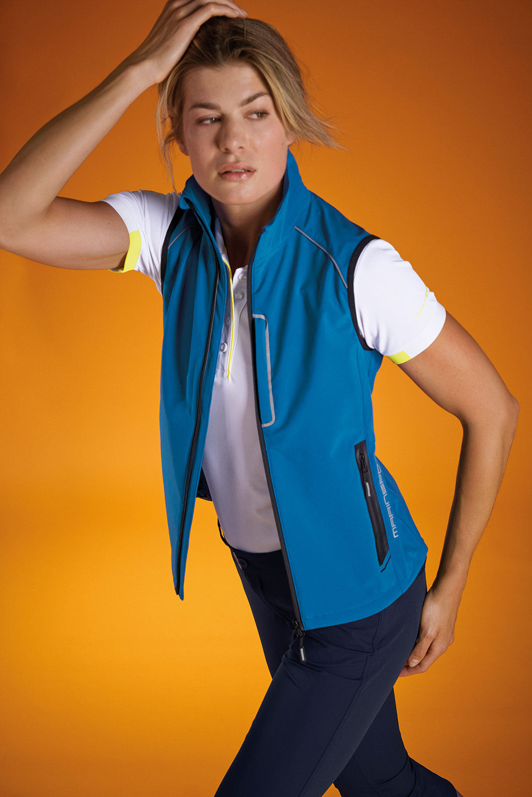 Marinepool Ladies Ligur Softshell Vest.