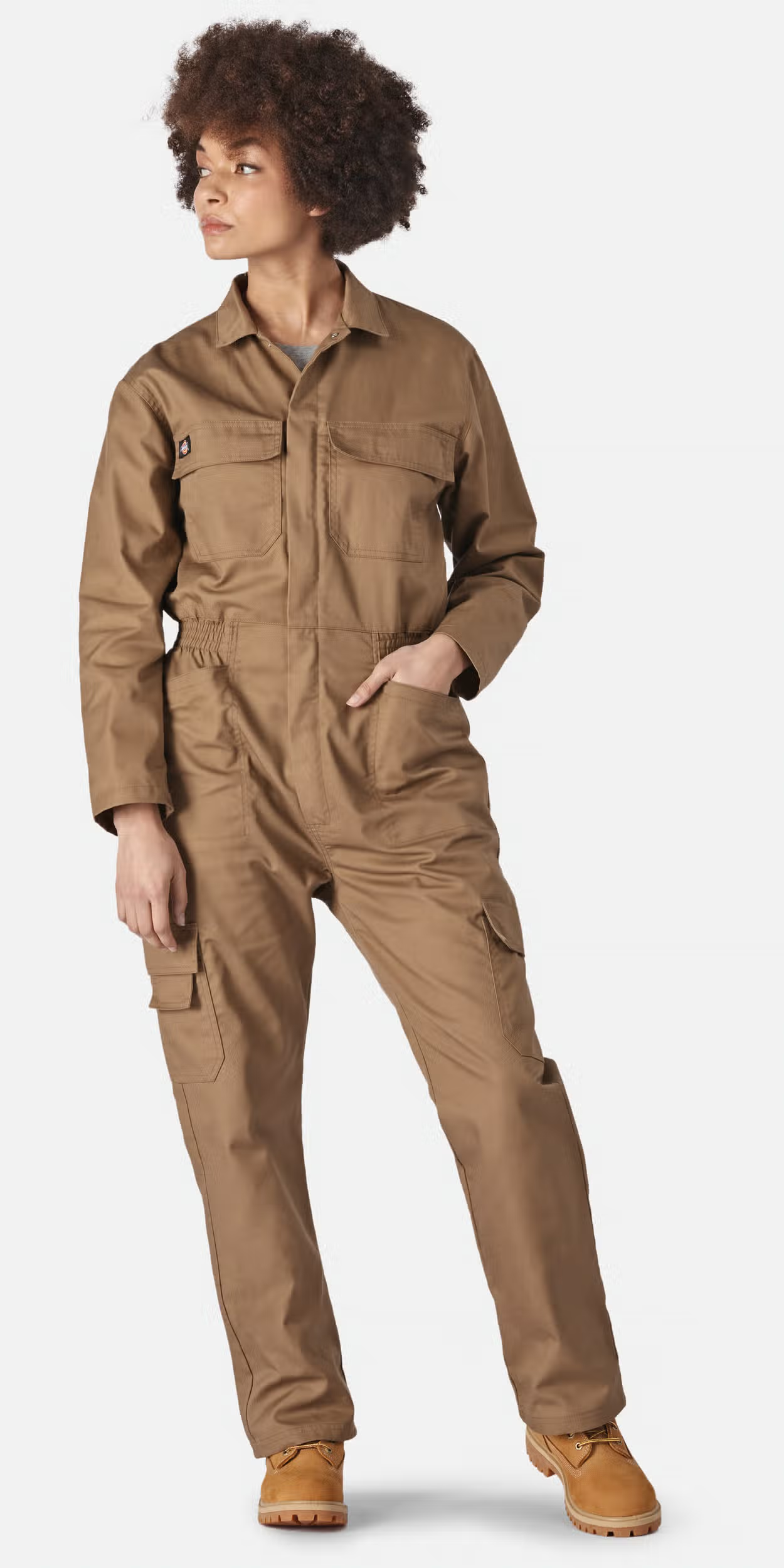 Dickies Ladies Everyday Coveralls Cargo pockets.