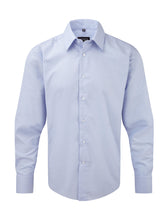 Load image into Gallery viewer, Russell Mens Oxford L/S Shirt
