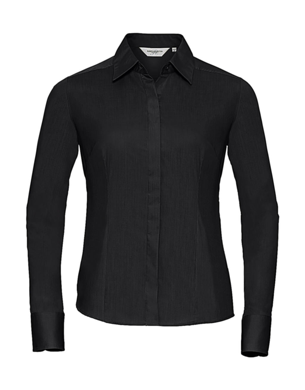 Russell Ladies Fitted L/S Poplin Shirt
