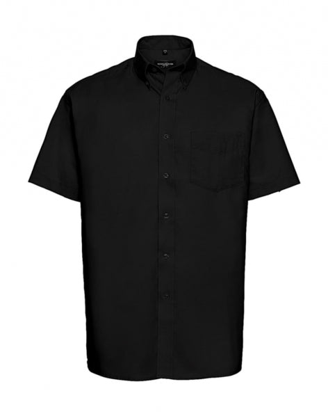 Russell Mens Short Sleeve Oxford Shirt.