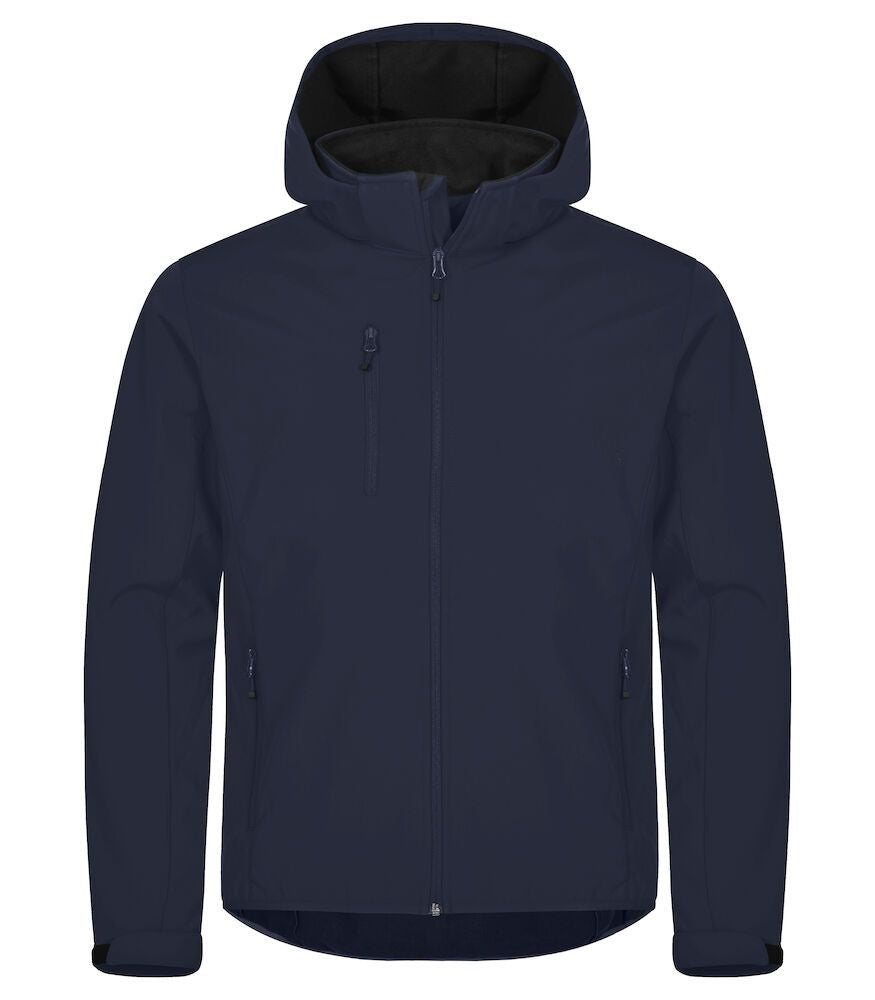 Clique Mens Classic Hoody Softshell Jacket.