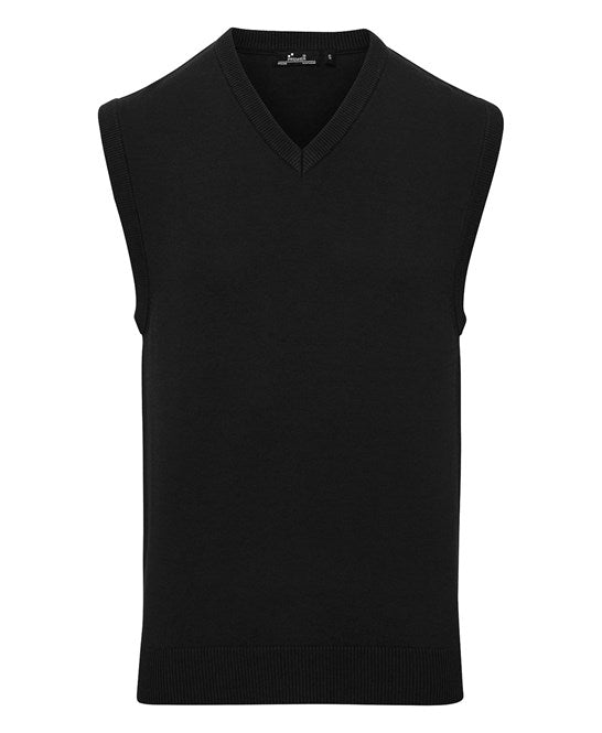 Premier Mens Sleeveless Knitted Sweater.