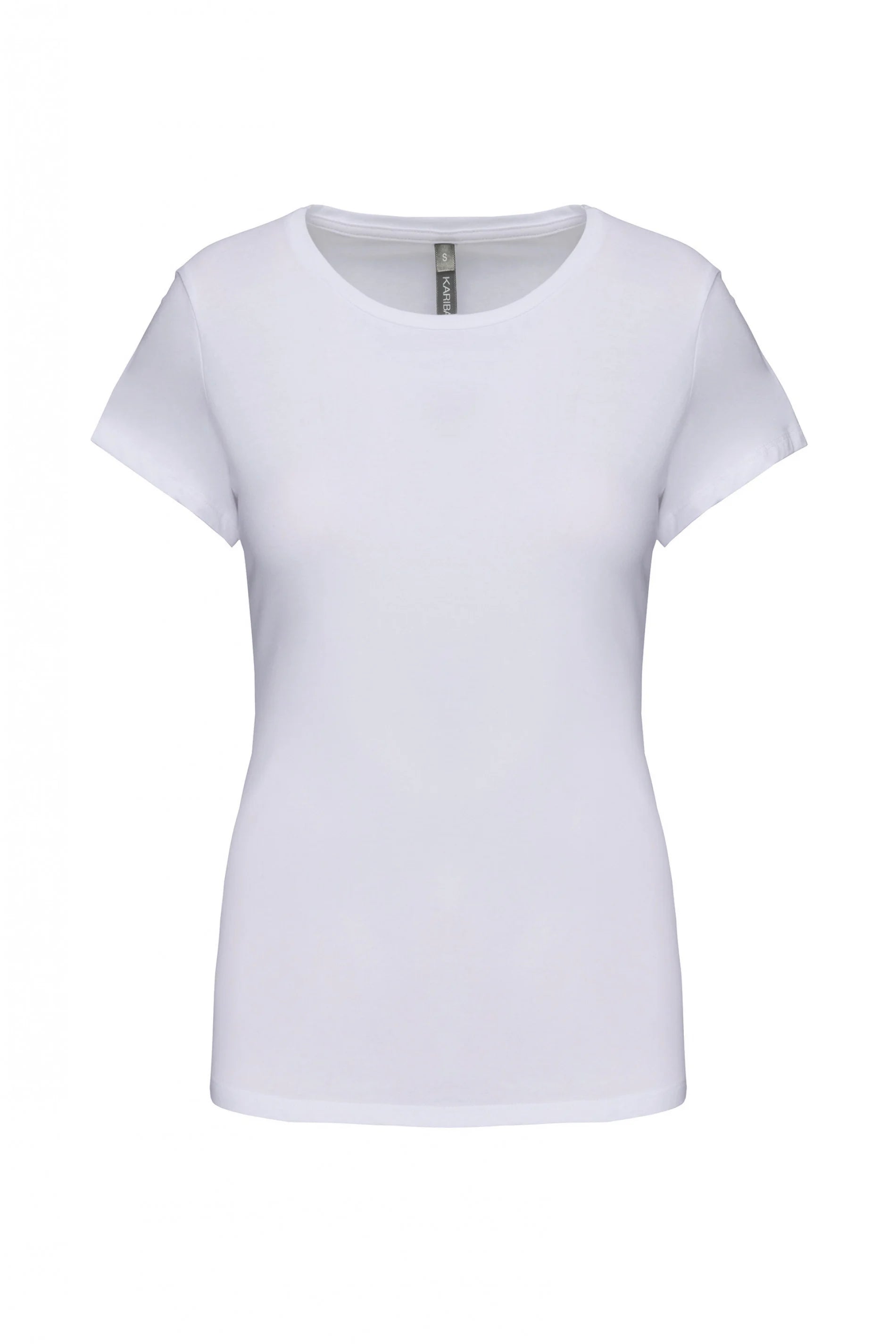 Kariban Ladies S/S Elastane Crew Neck T-Shirt.