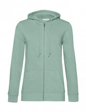 Load image into Gallery viewer, B&amp;C Ladies Organic Inspire Zipped Hood
