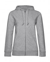 Load image into Gallery viewer, B&amp;C Ladies Organic Inspire Zipped Hood
